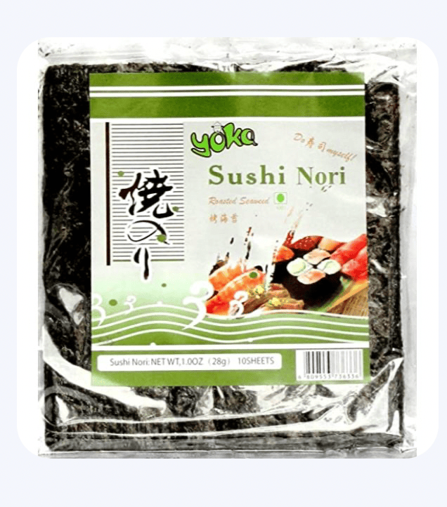 Yoka - Nori (Seaweed) Sheets, 28 gm (Pack of 1)