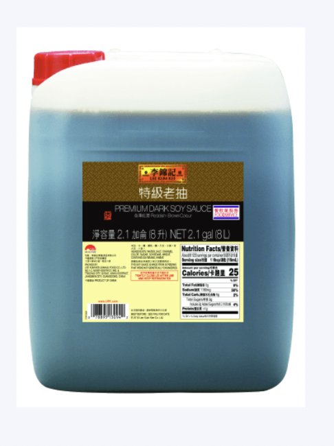 Lee Kum Kee - Premium Dark Soya Sauce, 11.7 L Jar (Pack of 1)