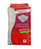 MBK - Premium Jasmine Raw Rice - Silver, 2 Kg Pack (Pack of 1)