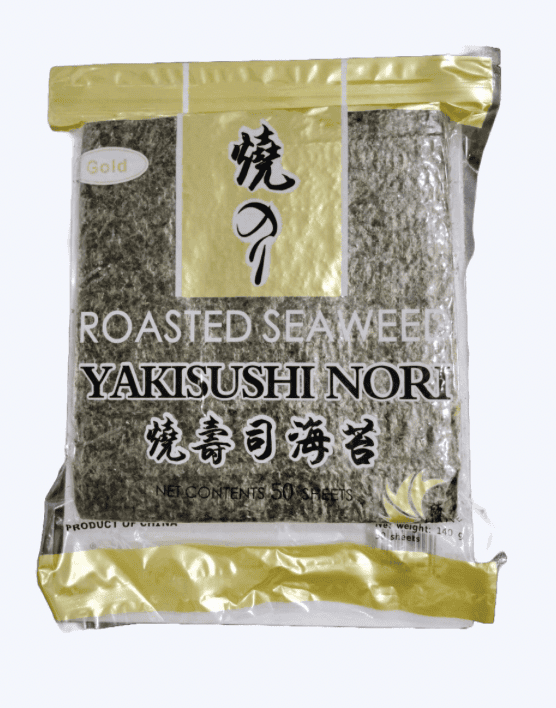 Nostimo - Toasted Yaki Sushi Nori (Seaweed) Sheets, 140 gm (Pack of 1)