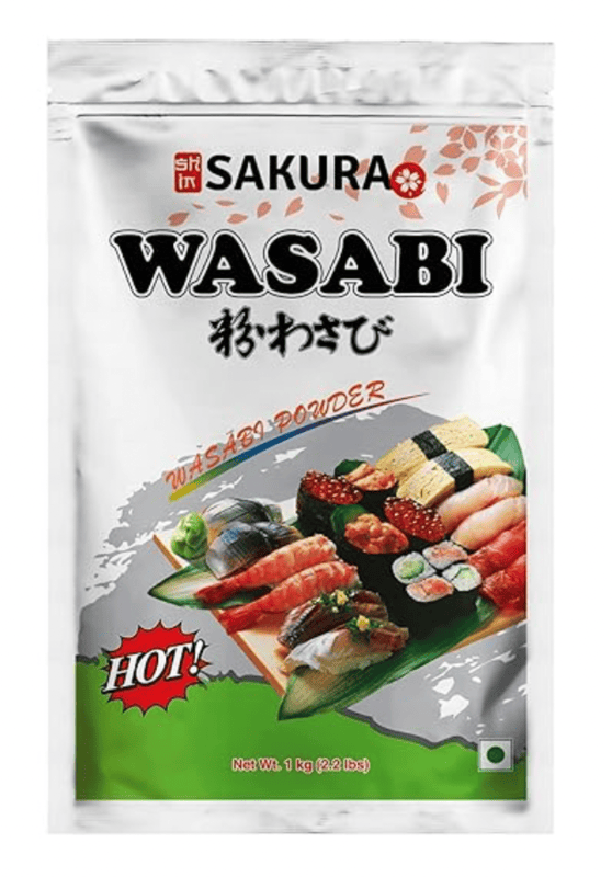 Sakura - Wasabi Powder, 1 Kg (Pack of 1)