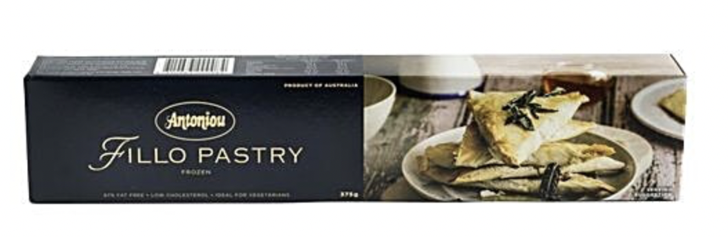 Antinou - Filo Pastry, 375 gm (Pack of 1)