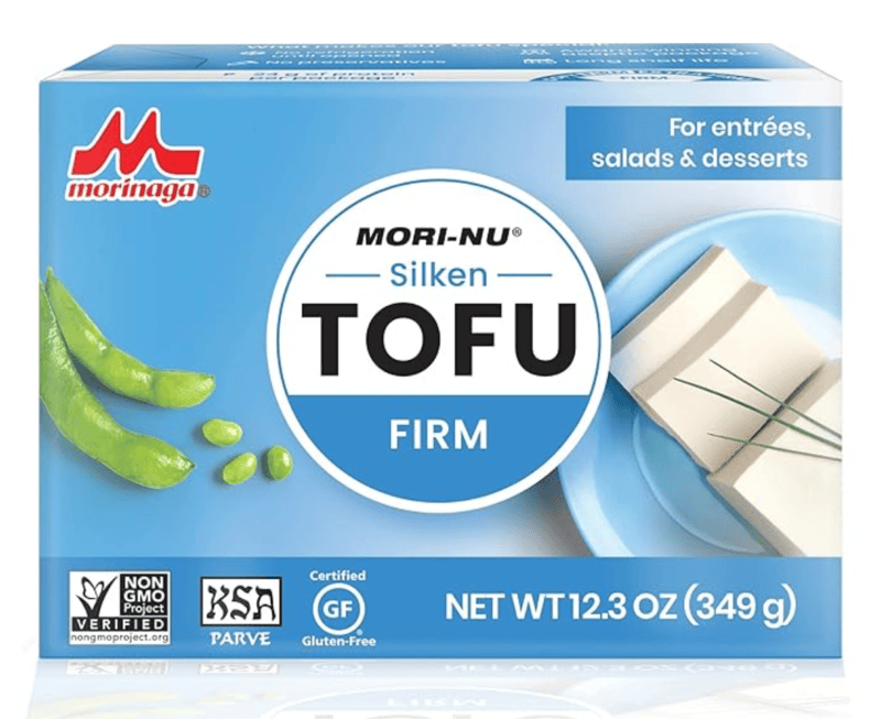 Mori Nu - Silken Tofu (Firm), 349 gm (Pack of 1)