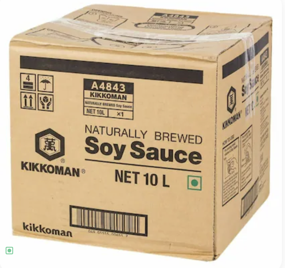 Kikkoman - Soy Sauce, 10 L (Pack of 1)