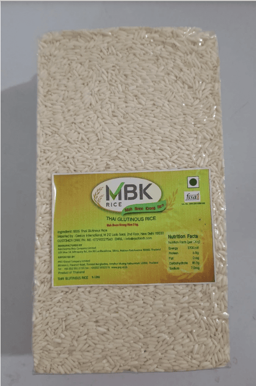 MBK - Thai Glutinous Rice, 2 Kg (Pack of 1)