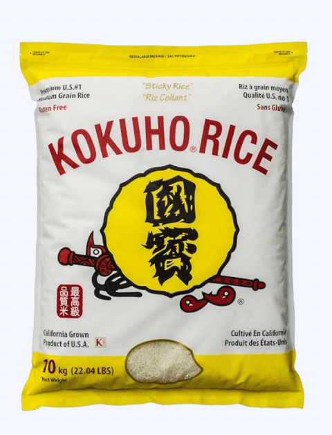 Kokuho - Rice California Grown Sushi Rice, 10 Kg (Pack of 1)