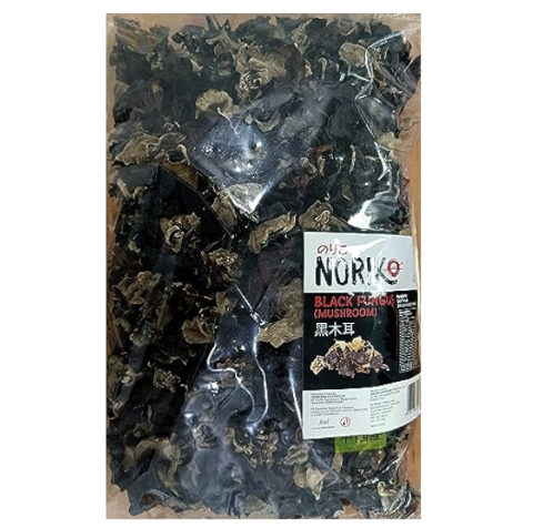 Noriko - Black Fungus, 1 Kg (Pack of 1)