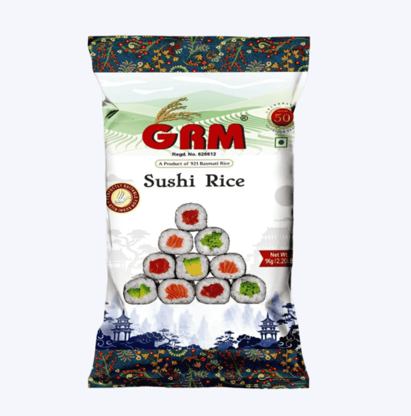 GRM - Sushi Rice, 1 Kg (Pack of 1)