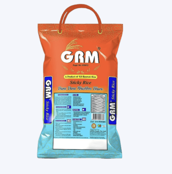 GRM - Sticky Rice (921 Basmati Rice), 25 Kg (Pack of 1)