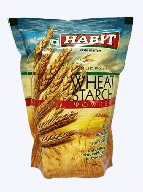 Habit - Wheat Starch Powder, 500 gm (Pack of 1)