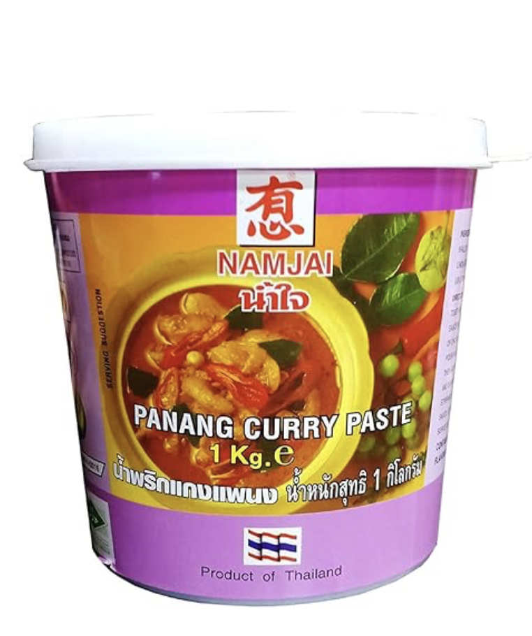 Namjai - Panang Curry Paste (Veg), 1 Kg (Pack of 1)