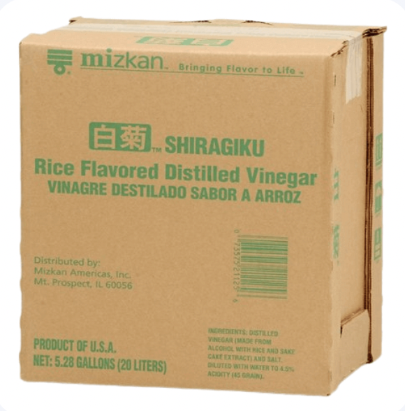 Mizkan - Shiragiku Rice Flavoured Distilled Vinegar, 20 L (Pack of 1)