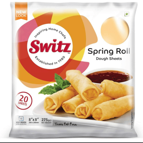 Switz - Spring Roll Sheets, 200 mm, 275 gm (Pack of 1)