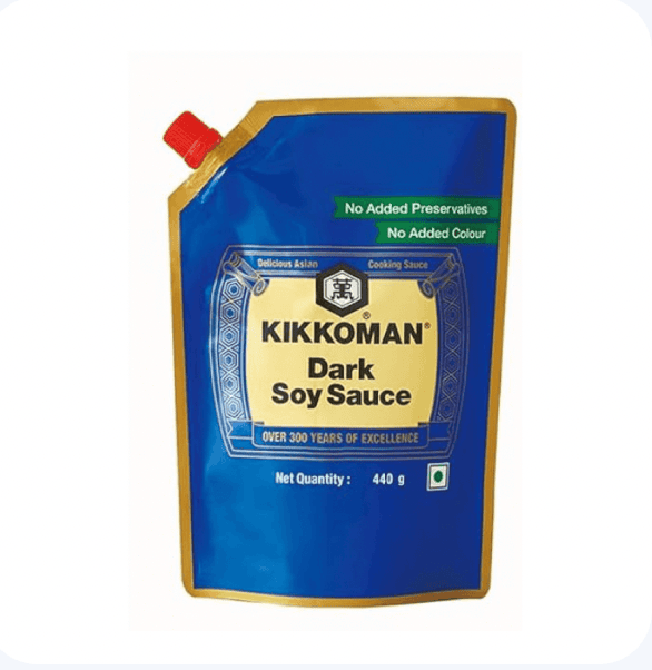 Kikkoman - Dark Soy Sauce, 440 gm (Pack of 1)