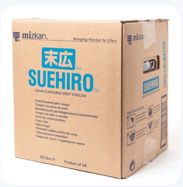 Mizkan - Suehiro Grain Flavoured Distilled Vinegar, 20 L (Pack of 1)