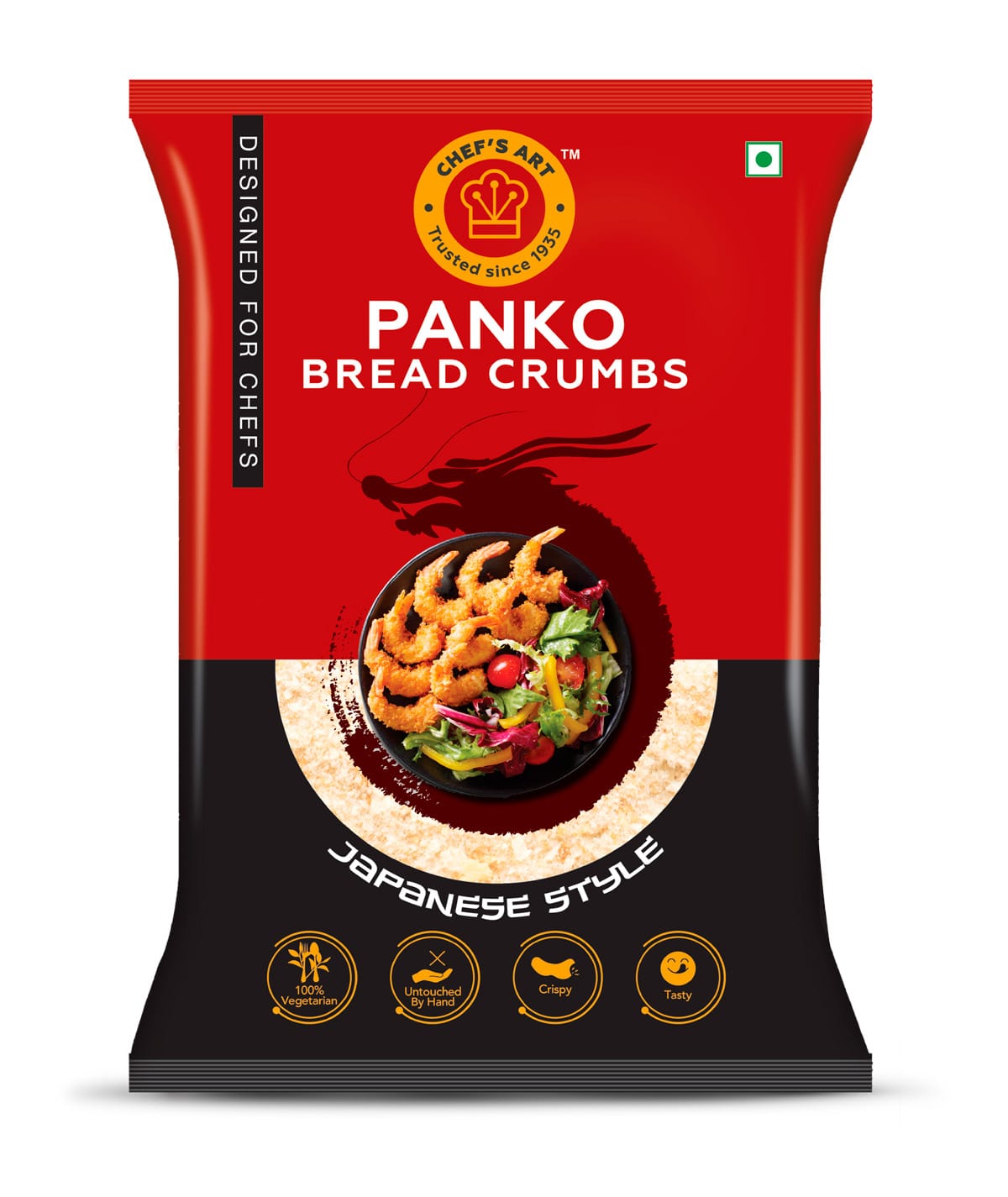 Chef's Art - Panko Bread Crumbs, 1 Kg (Pack of 1)