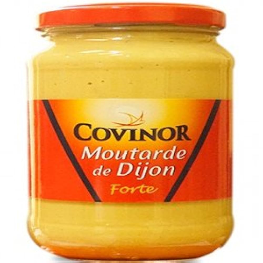 Covinor - Dijon Mustard, 370 gm (Pack of 1)