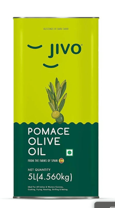 Jivo - Pomace Olive Oil, 5 L (Pack of 1)