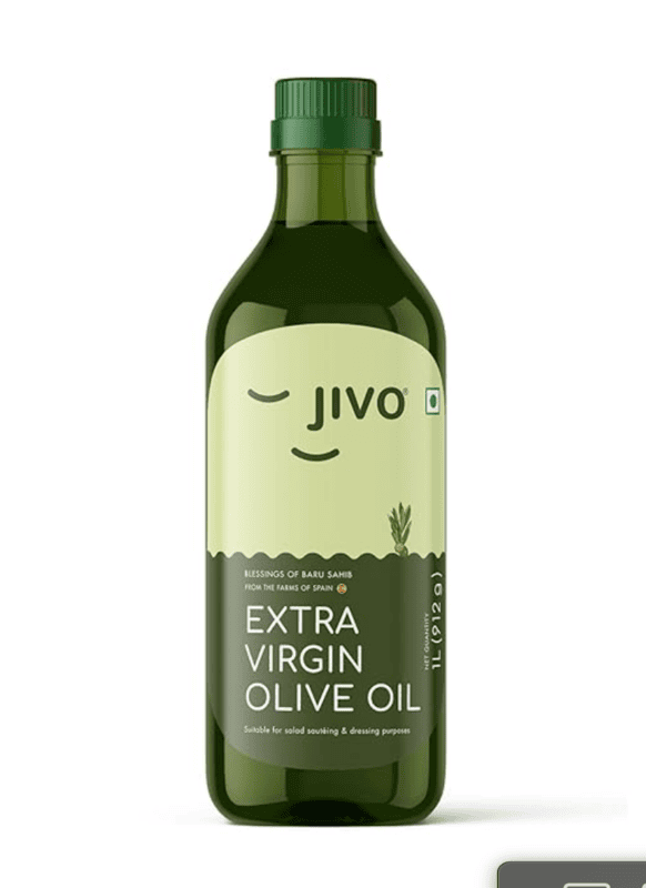 Jivo - Extra Virgin Olive Oil, 1 L (Pack of 1)