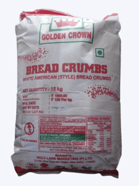 Golden Crown - American Bread Crumbs, 15 Kg (Pack of 1)