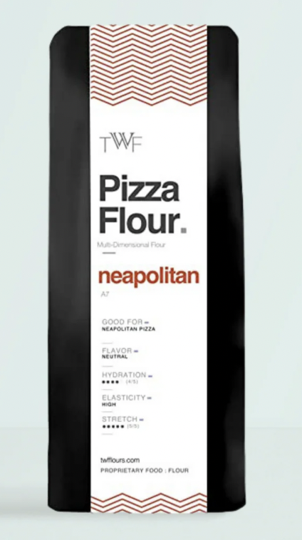 TWF - Neapolitan 00 Pizza Flour, 1 Kg (Pack of 1)