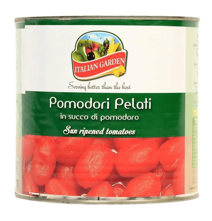 Italian Garden - Peeled Tomatoes, 2.5 Kg (Pack of 1)