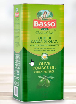 Basso - Olive Oil Pomace, 5 L (Pack of 1)