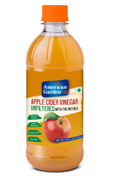 American Garden - Apple Cider Vinegar (Unfiltered), 500 ml (Pack of 1)