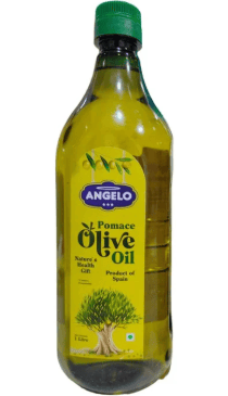 Angelo - Pomace Olive Oil, 1 L (Pack of 1)