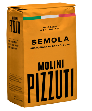 Molini Pizzuti - Remilled Semolina, 1 Kg (Pack of 1)