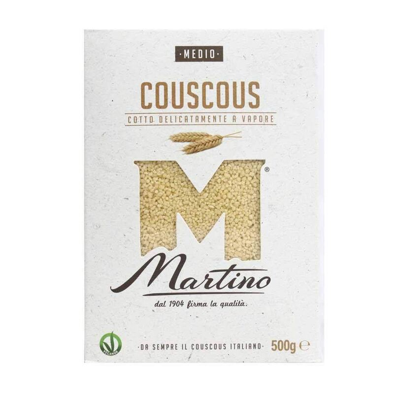 Martino - Couscous (Drum Wheat Semolina), 500 gm (Pack of 1)