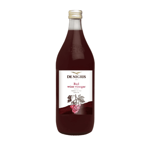 De Nigris - Wine Vinegar Red, 1 L (Pack of 1)