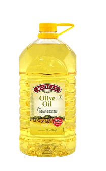 Borges - Olive Oil (For Indian Cooking), 5 L (Pack of 1)