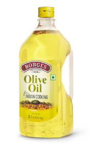 Borges - Olive Oil (For Indian Cooking), 2 L (Pack of 1)
