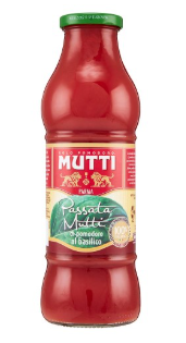 Mutti - Tomato Puree Basil, 400 gm (Pack of 1)