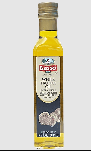 Basso - Extra Virgin Olive Oil with White Truffle, 250 ml (Pack of 1)