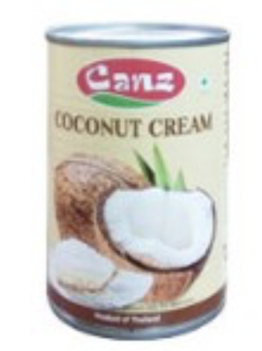 Canz - Coconut Cream (20 - 22% Fat), 400 ml (Pack of 1)