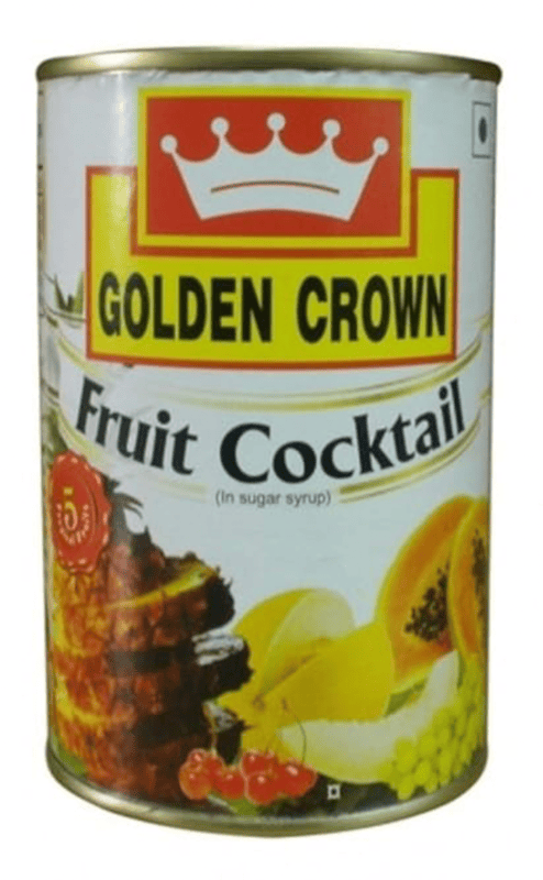 Golden Crown - Fruit Cocktail In Syrup, 850 gm (Pack of 1)