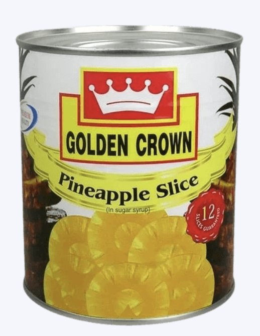 Golden Crown - Pineapple Slices Premium, 850 gm (Pack of 1)