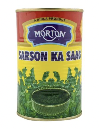 Morton - Sarson Ka Saag (Plain), 450 gm (Pack of 1)
