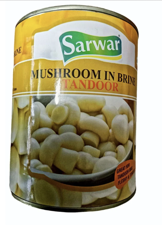 Sarwar - Tandoor Mushroom In Brine, 800 gm (Pack of 1)