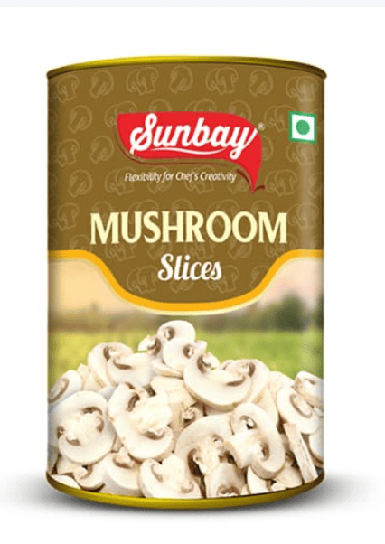 Sunbay - Mushroom Slices, 800 gm (Pack of 1)