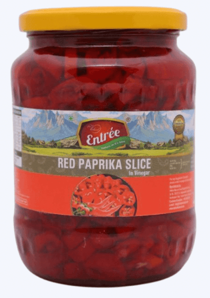 Entree - Red Paprika Slice, 720 ml (Pack of 1)