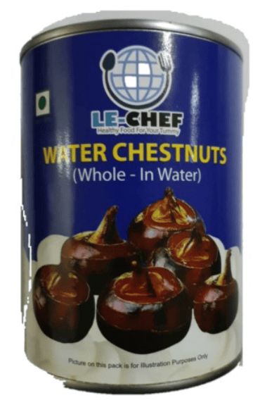 Le Chef - Water Chestnuts, 567 gm (Pack of 1)