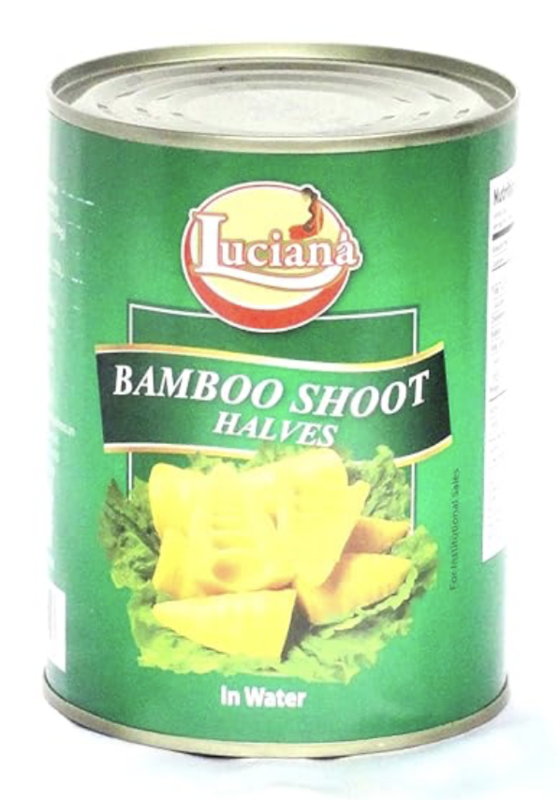 Luciana - Canned Bamboo Shoot Halves, 552 gm (Pack of 1)