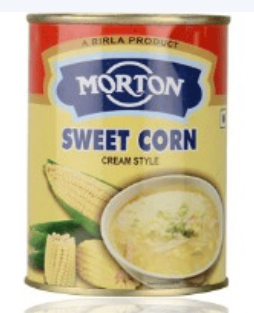 Morton - Sweet Corn (Cream Style), 400 - 450 gm (Pack of 1)