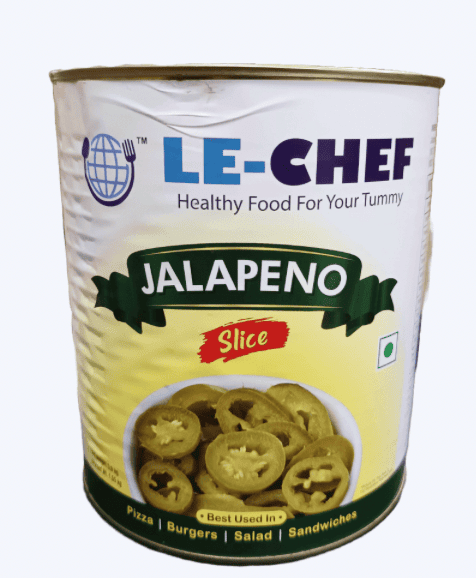 Le Chef - Jalapeno Sliced, 3 Kg (Pack of 1)