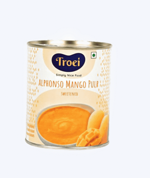 Troei - Alphonso Mango Pulp, 850 gm (Pack of 1)