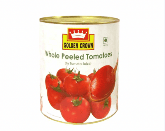 Golden Crown - Peeled Tomatoes Whole, 2.65 Kg (Pack of 1)