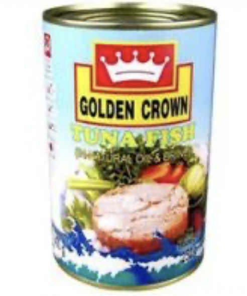 Golden Crown - Tuna Chunks In Oil, 180 gm (Pack of 1)
